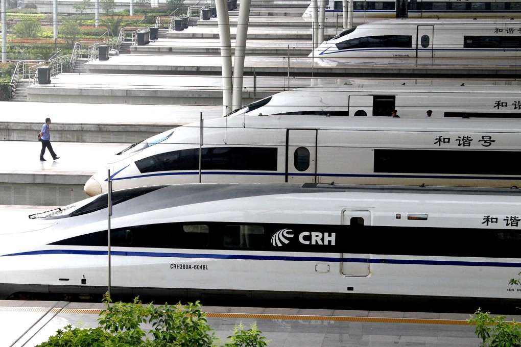 The person under investigation took a train from Zhuhai to Shanghai, testing positive at the destination. Photo: Xinhua