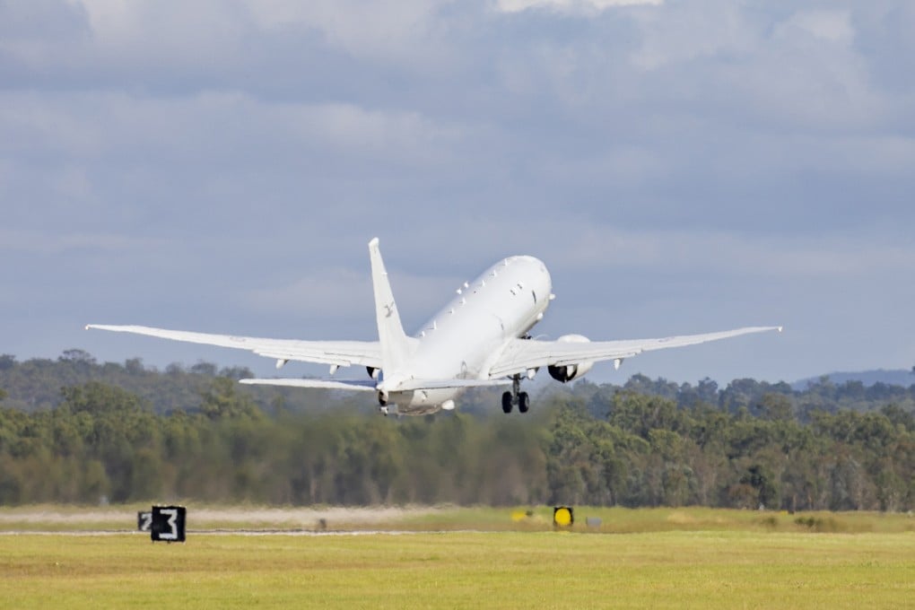 The P-8A Poseidon detected a laser illuminating the aircraft while in flight over Australia’s northern approaches. File photo: AP