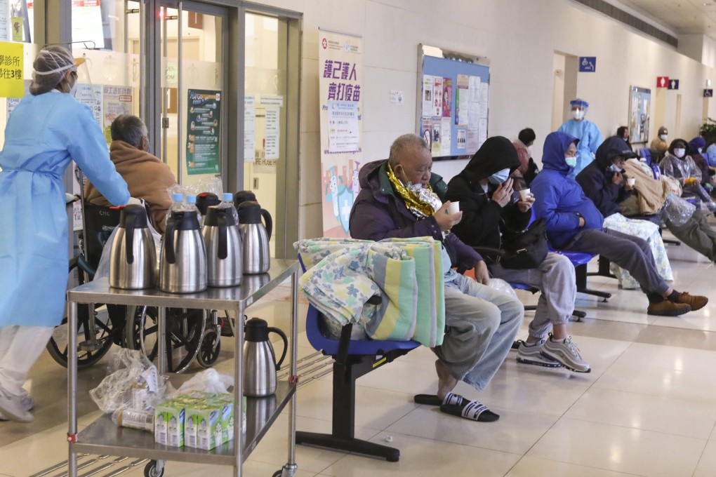 Patients have all been moved indoors at Caritas Medical Centre. Photo: Yik Yeung-man