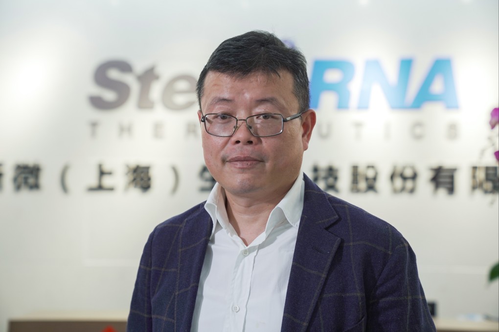 Li Hangwen, CEO and founder of StemiRNA Therapeutics. Photo: Thomas Yau