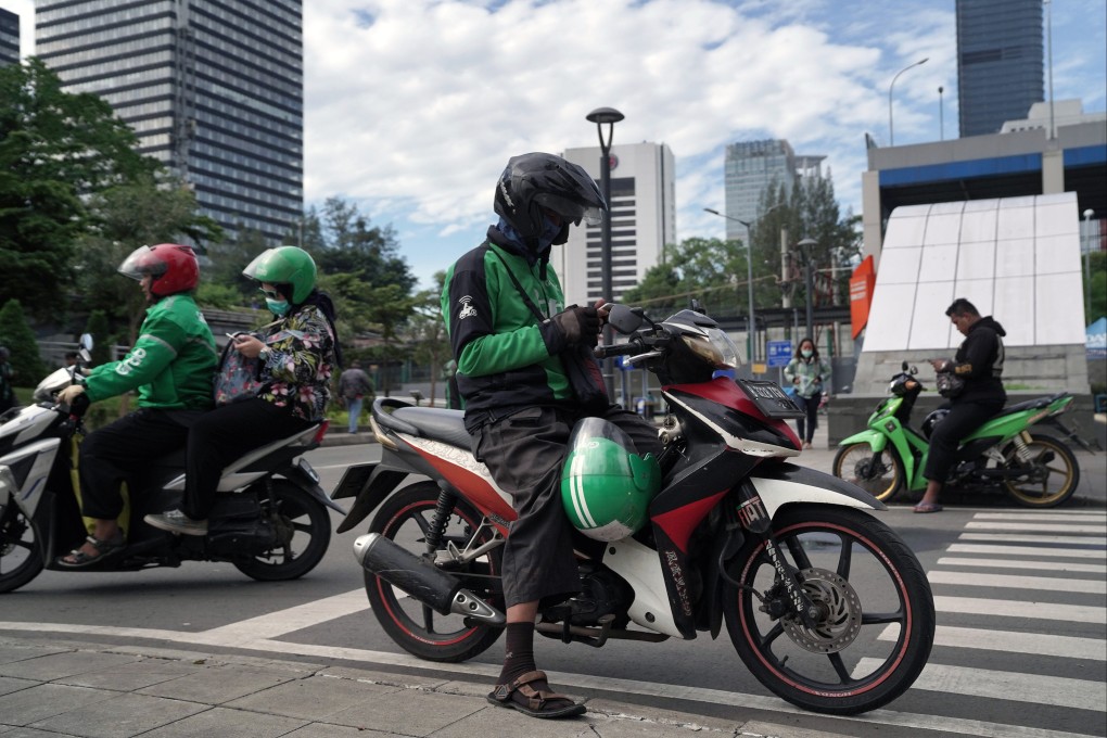 A surge of cash into Indonesia’s tech sector has powered dozens of home-grown start-ups including ride hailing apps. Photo: Bloomberg