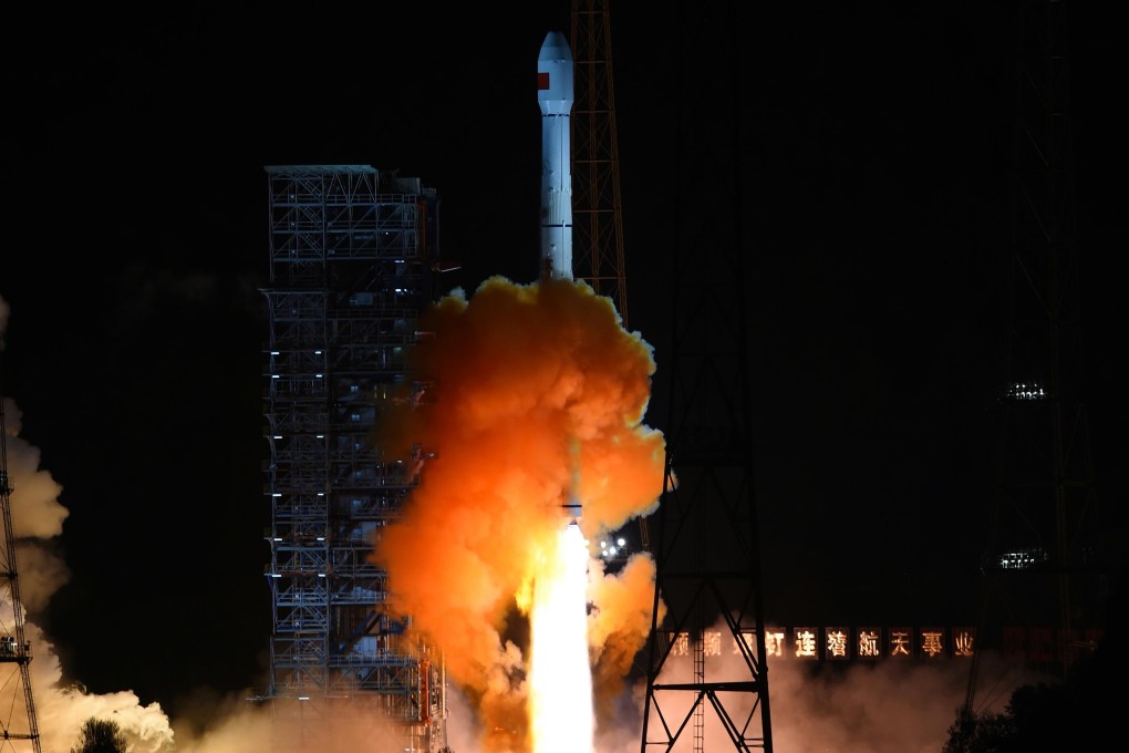 The rocket was launched in 2014. Photo: AP