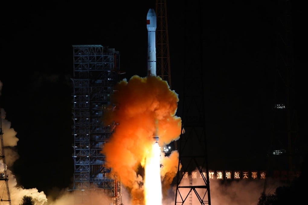 The rocket was launched in 2014. Photo: AP