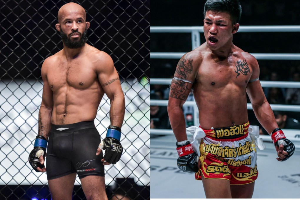 Demetrious Johnson (left) will face Rodtang Jitmuangnon on December 5 in Singapore. Photos: ONE Championship