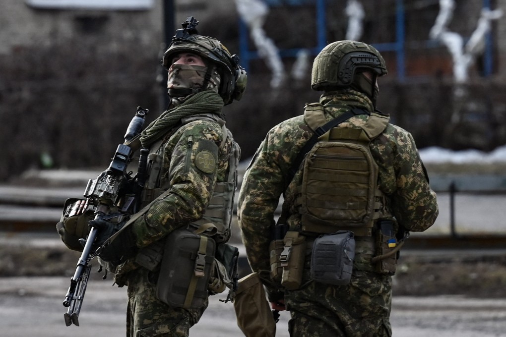 Ukrainian troops patroling in eastern Ukraine. Photo: AFP