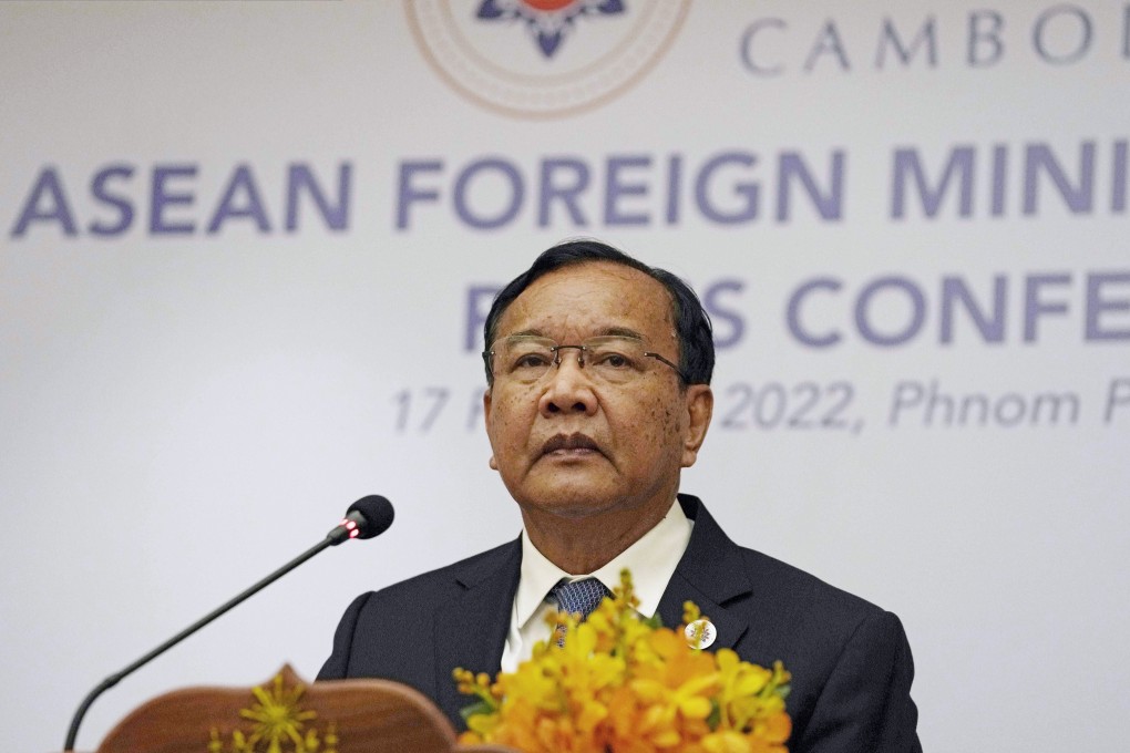 Cambodian Foreign Minister Prak Sokhonn, new special envoy for Asean. Photo: AP