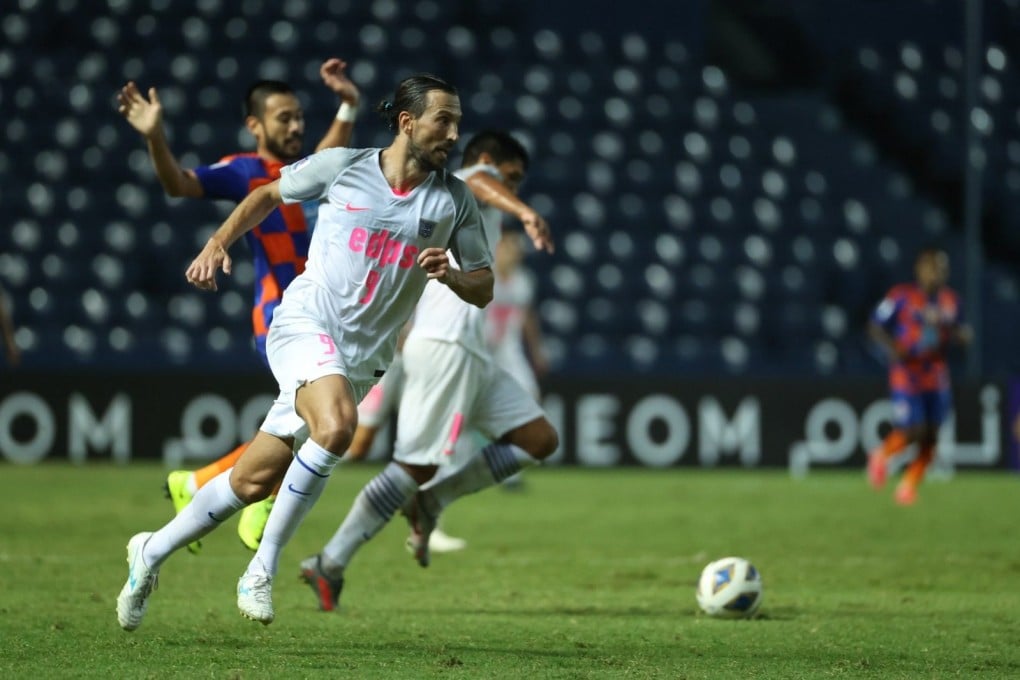 Dejan Damjanovic, of Kitchee SC, in action during their AFC Champions League 2021 Group J match between Port FC. Photo: Kitchee SC