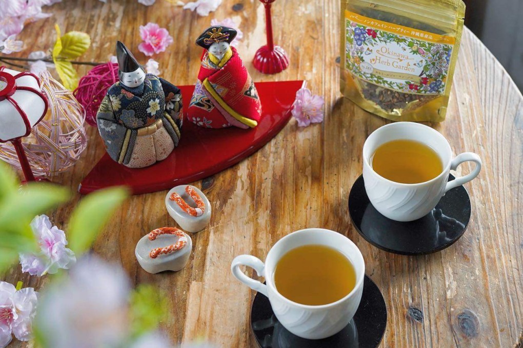 Products from Okinawa Herb Garden, one of the sellers on the JAL Youxuan channel on WeChat. Photo: Handout