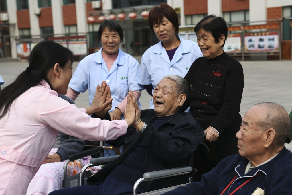 China’s State Council says the nation will “strengthen the capabilities of home and community elderly care services” in the coming years. Photo: Xinhua