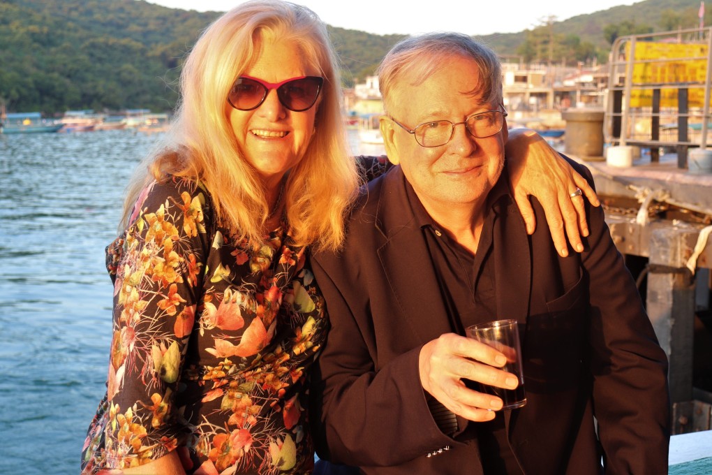 SCMP writer Robin Lynam and his long-term partner Karin Malmstrom. Lynam was remembered by friends and colleagues as a talented journalist of unfailing kindness. Photo: Chris Davis