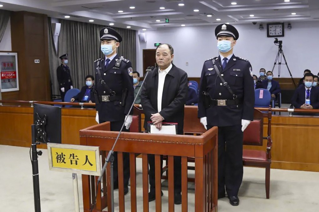 Sun Deshun, the president of Citic Bank pleaded guilty to accepting bribes worth more than 979.5 million yuan (US$155 million). Photo: Handout