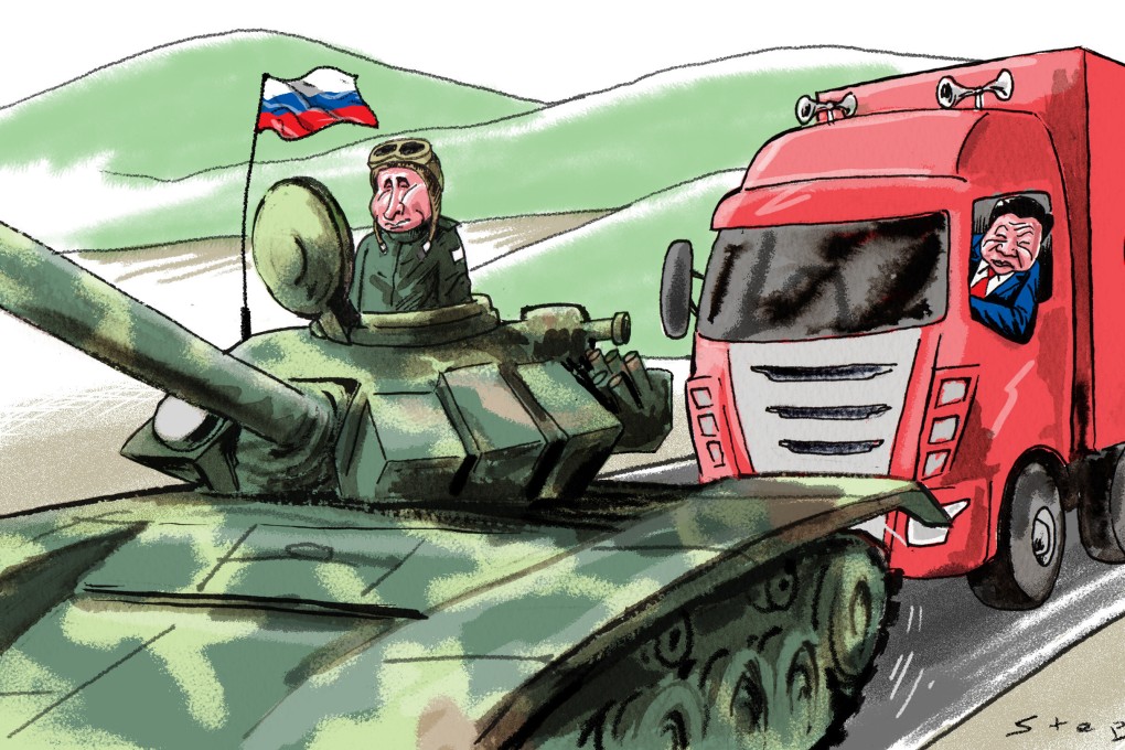 The relationship between Moscow is growing stronger, but the two countries have vastly different approaches to securing their strategic interests. Illustration: Craig Stephens