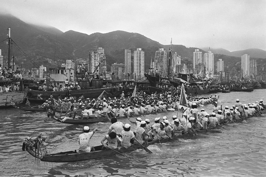 Dragon boat races in Shau Kei Wan. Charles Thirlwell, who befriended Hong Kong’s Tanka fishing community, helped put them on the international map.