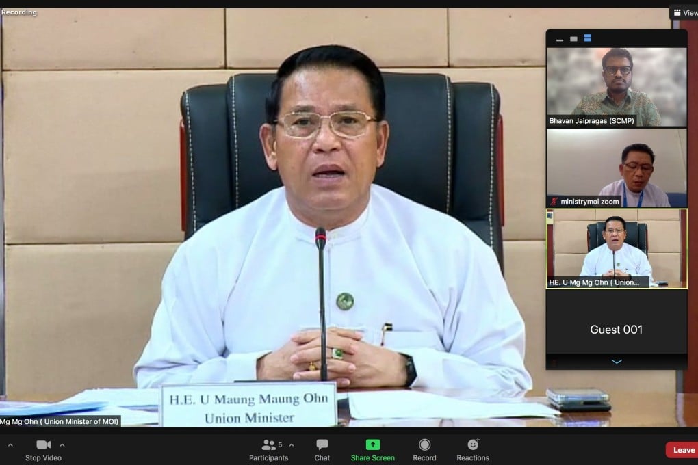 Maung Maung Ohn. Photo: SCMP Pictures