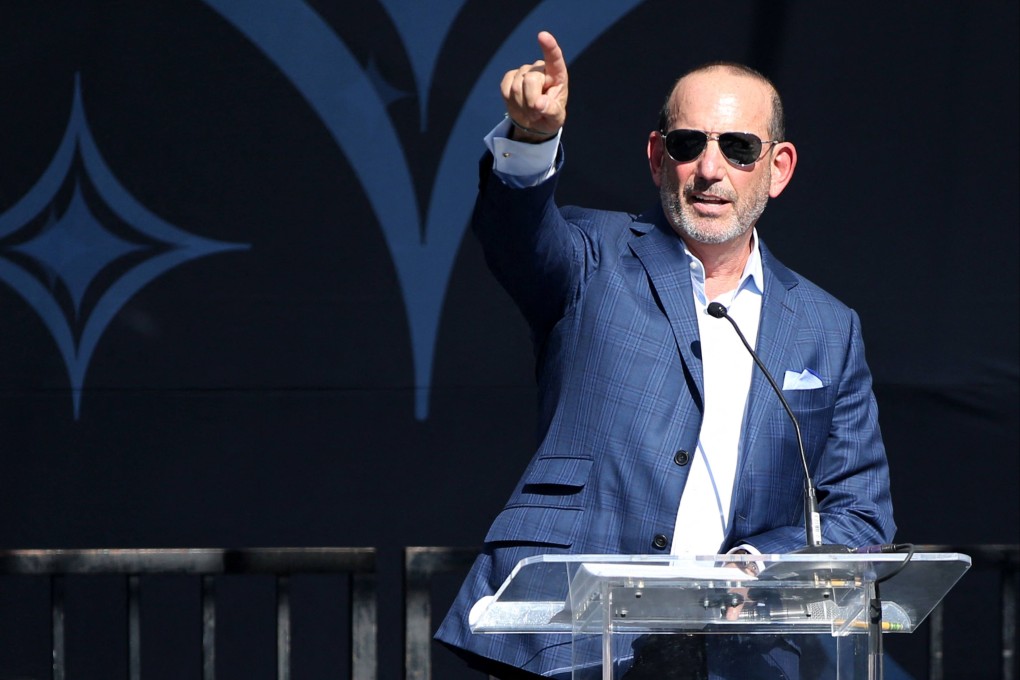 Major League Soccer commissioner Don Garber. Photo: AFP