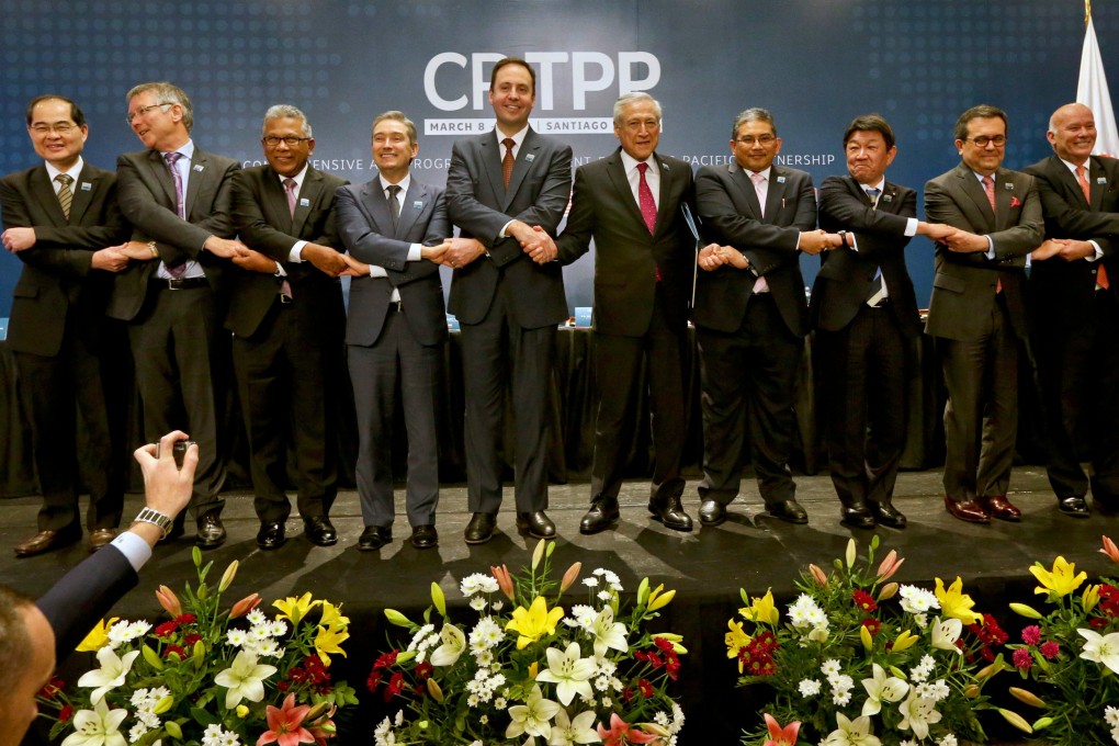 Beijing has said that it is in advanced talks to join the 11-member Comprehensive and Progressive Agreement for Trans-Pacific Partnership (CPTPP) having officially submitted its application in September. Photo: AFP