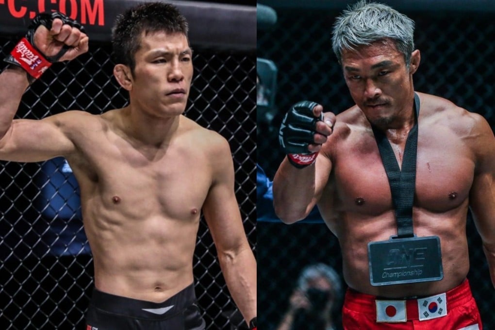 Shinya Aoki and Yoshihiro Akiyama will meet in a lightweight bout at ONE: X. Photo: ONE Championship.
