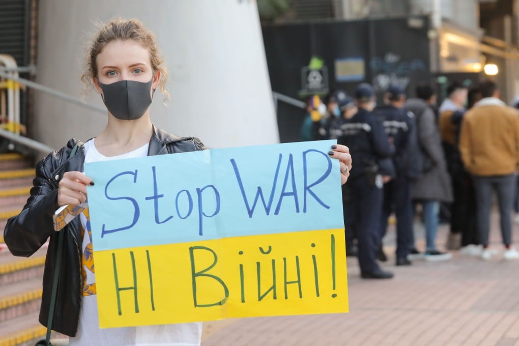 The Russian invasion of Ukraine has left an impact on both communities in Hong Kong. Photo: Jelly Tse