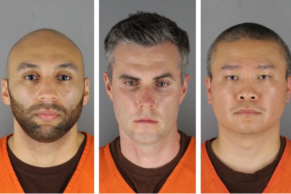 (From left) Former Minneapolis police officers J. Alexander Kueng, Thomas Lane and Tou Thao have been convicted of violating George Floyd’s civil rights. Photos: Hennepin County Sheriff’s Office via AP
