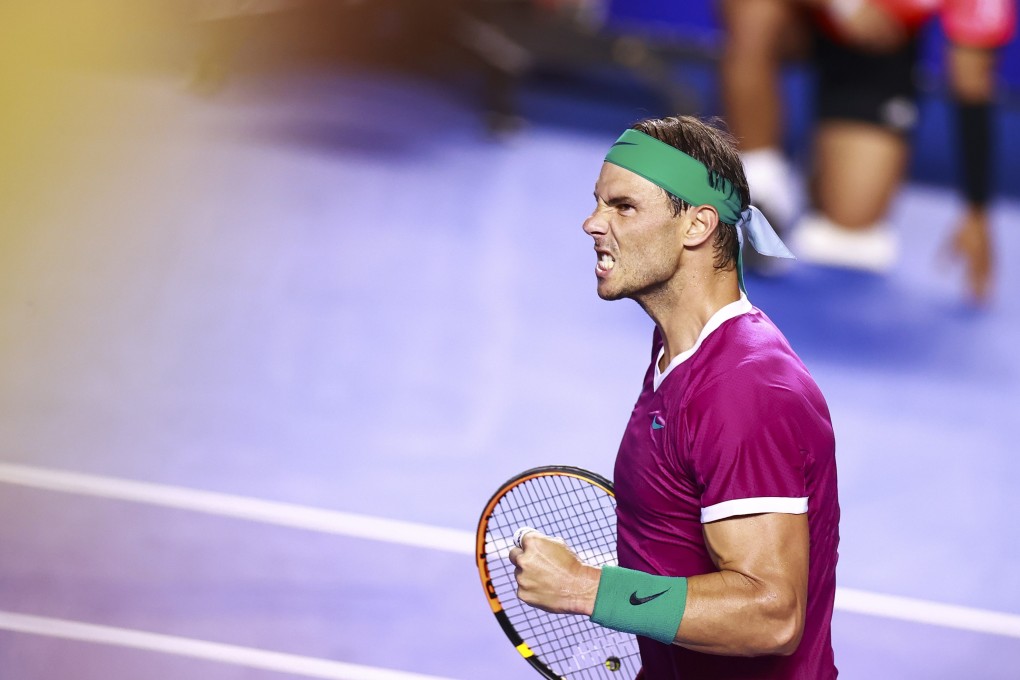 Rafael Nadal advanced to the final in Mexico with a straight-sets defeat of Daniil Medvedev. Photo: EPA-EFE