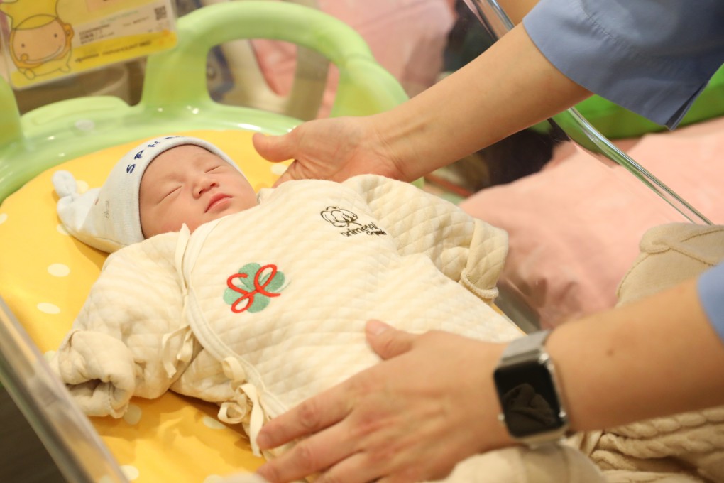 The number of births in Hong Kong fell below 40,000 for the first time in more than five decades. Photo: Dickson Lee