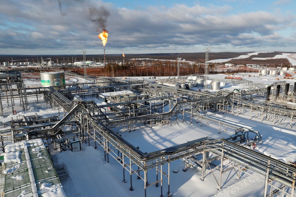 An oil treatment plant in the Yarakta Oil Field, owned by Irkutsk Oil Company (INK), in Russia’s Irkutsk region on March 10, 2019. Photo: Reuters.
