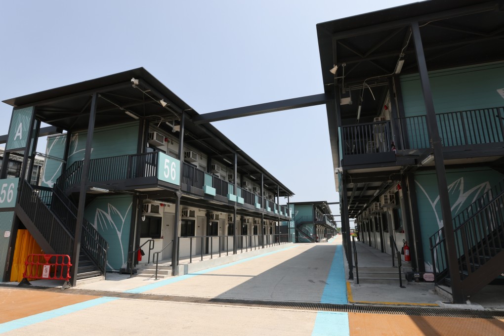 Isolation rooms at Penny’s Bay quarantine centre on Lantau Island, Hong Kong. Photo: Dickson Lee