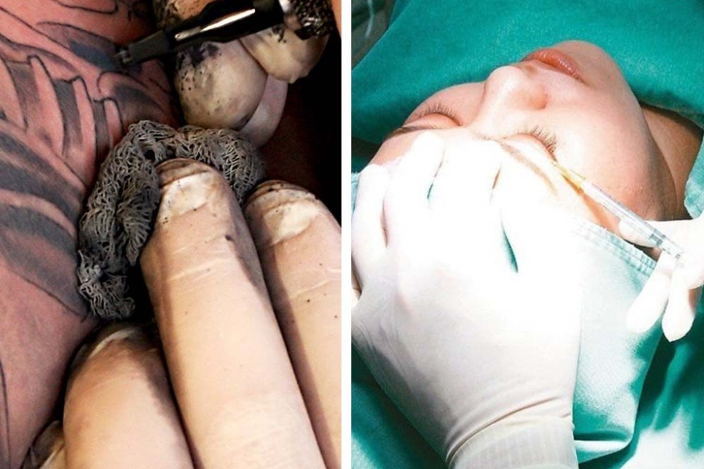 The city of Shanghai launched a new initiative that targets tattooing and medical beauty procedures for minors. Photo: Handout