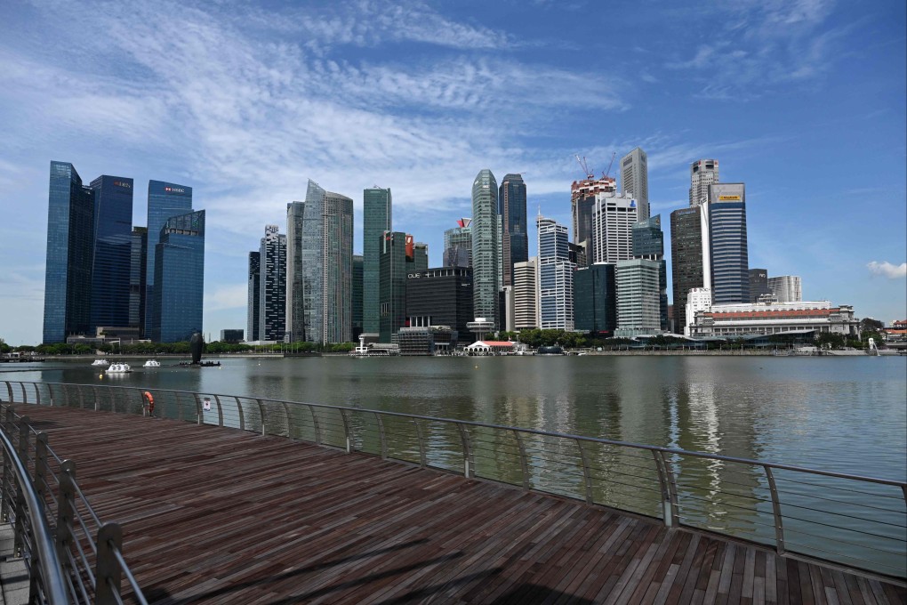 A view along Marina Bay, Singapore. Photo: AFP