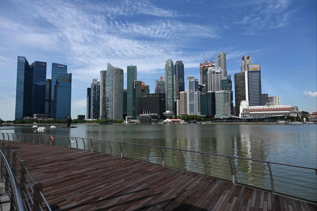A view along Marina Bay, Singapore. Photo: AFP