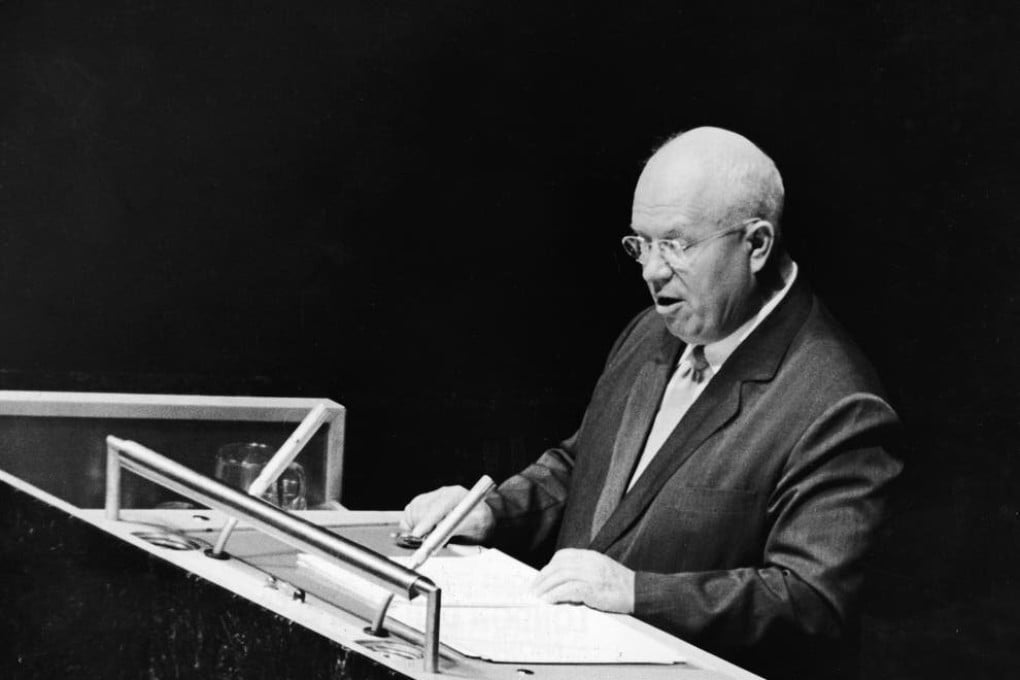 The late Soviet leader Nikita Khrushchev. His granddaughter has criticised Putin’s invasion of Ukraine. Photo: Getty Images