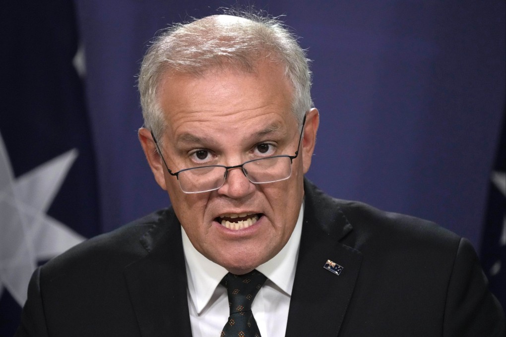 Australian Prime Minister Scott Morrison. Photo: AP