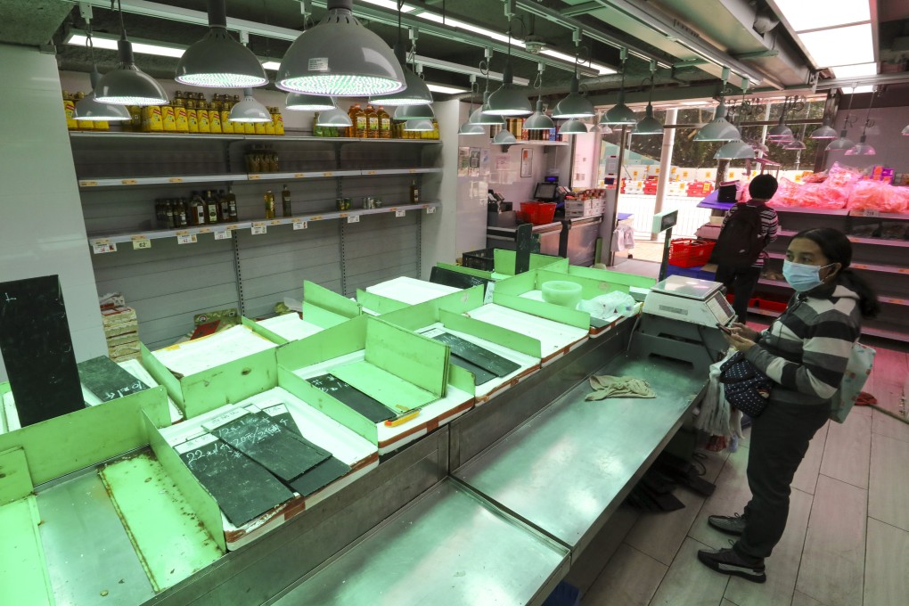 Industry representatives have called on residents to stop panic buying food and other essentials, saying the overall supply is stable. Photo: Jelly Tse