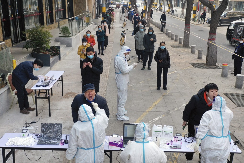 China’s hardline Covid policy is increasingly at odds with the rest of the world, which is relaxing coronavirus restrictions. Photo: AP