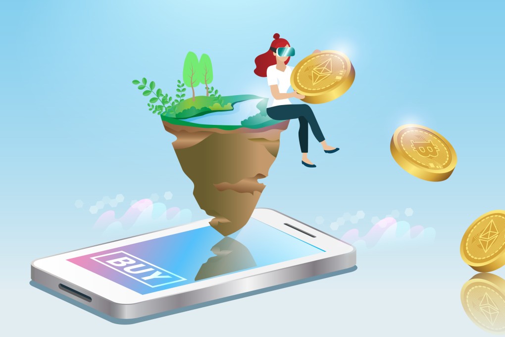 Metaworld Development, a new non-fungible token project in Hong Kong, aims to sell 2,000 NFTs in the form of “keys”, each representing an owner’s percentage share of its virtual land portfolio. Illustration: Shutterstock