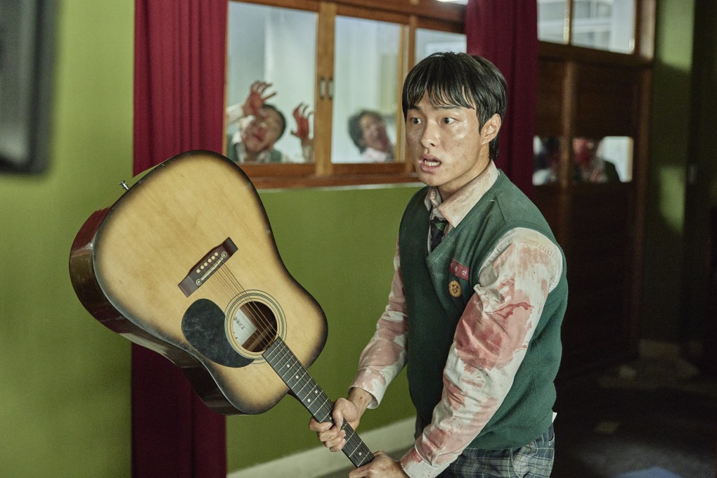 Yoon Chan-young in a still from All of Us Are Dead. Do K-dramas have an unchecked rage problem, or are we to blame? Photo: Yang Hae-sung/Netflix