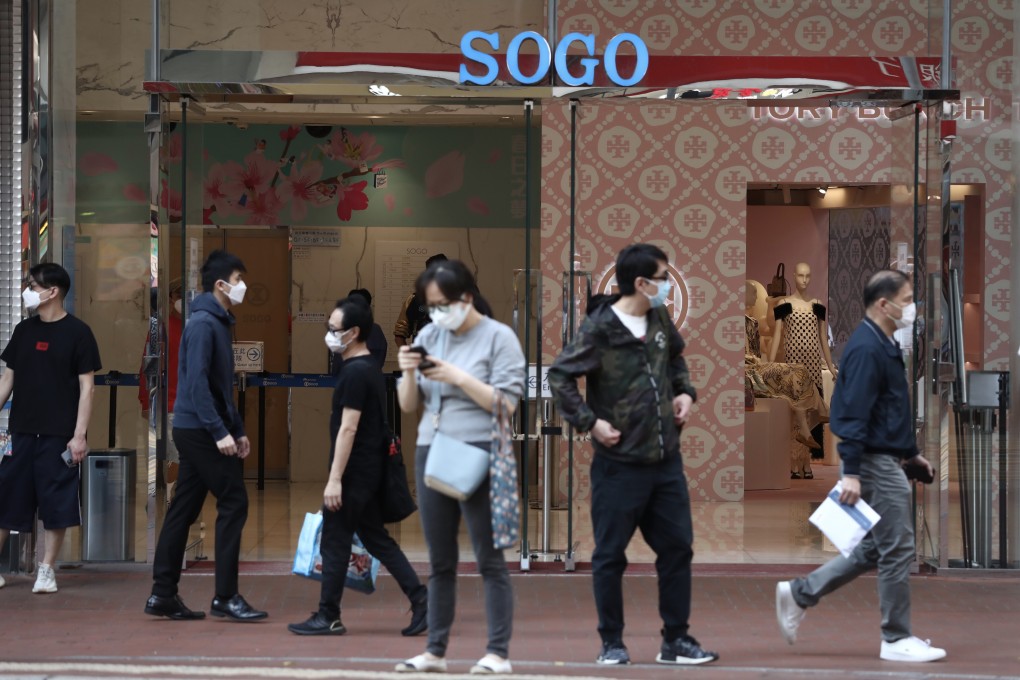 The Sogo department store in Causeway Bay. Photo: Jonathan Wong
