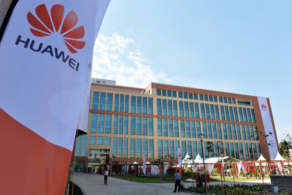 The Huawei Research and Development Centre is seen after the inauguration ceremony in Bangalore in February 2015. Photo: AFP
