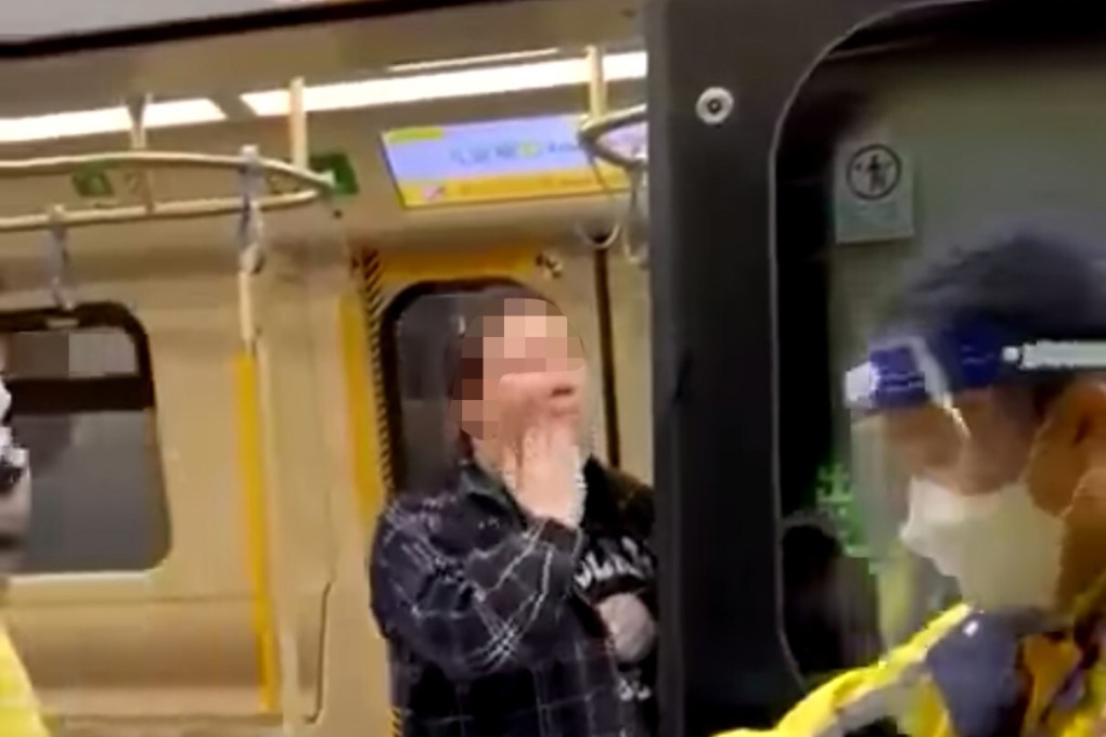 A still from a video posted on Facebook.