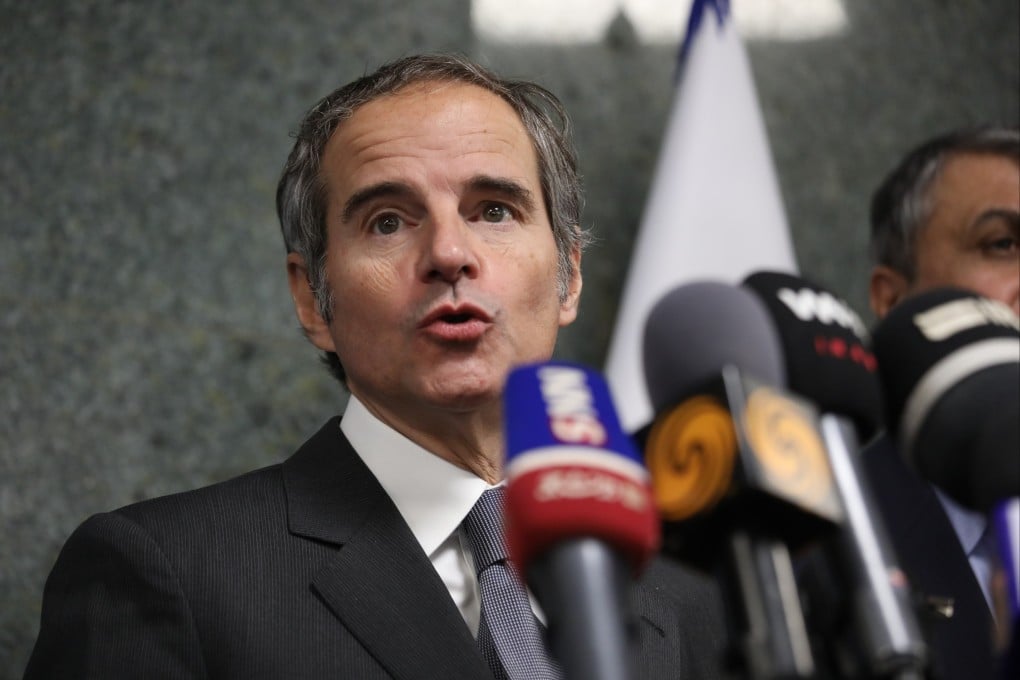 Rafael Grossi, head of the International Atomic Energy Agency (IAEA), in Tehran, Iran on March 5. Photo: EPA-EFE