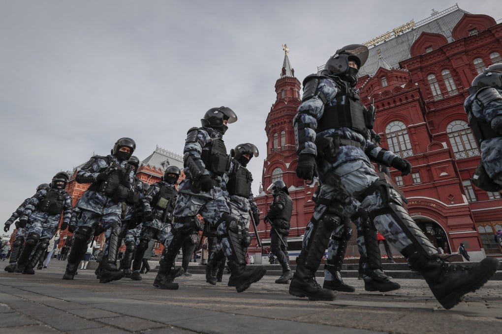 Russian police have warned that all attempts to hold illegal demonstrations would be suppressed. Photo: EPA
