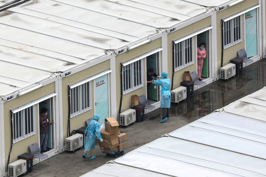 A new hotline for Covid-19 patients seeking to be transferred to community isolation centres has receieved more than 4,000 requests. Photo: Yik Yeung-man