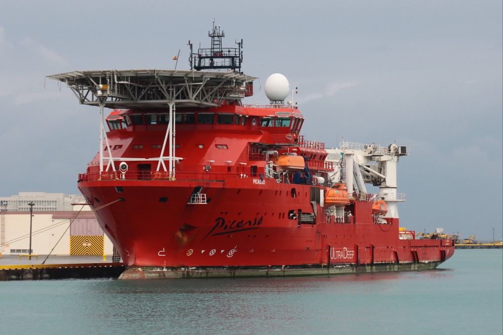 The Chinese-built, Singaporean-owned Picasso was used to retrieve the jet wreckage from the bottom of the South China Sea. Photo: Handout