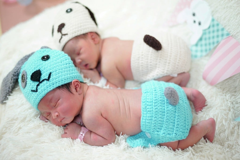 Newborn babies are seen at a hospital in Bangkok, Thailand, in 2017. Photo: Reuters