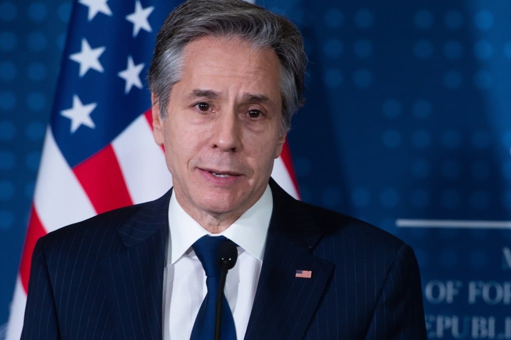 US Secretary of State Antony Blinken is in Lithuania as part of a trip to several European countries. Photo: EPA-EFE