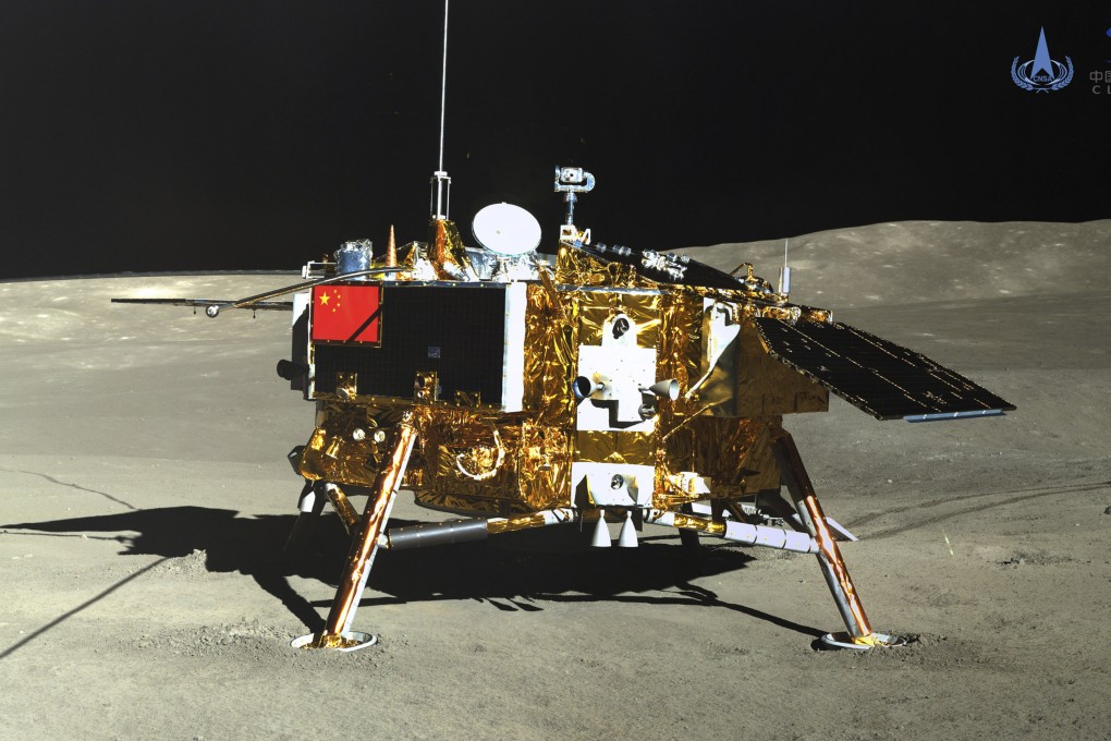 The Chang’e 4 mission saw China put a lander on the far side of the moon. Photo: AP
