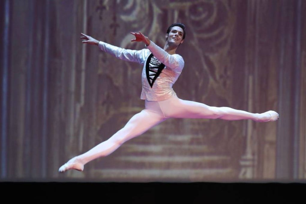 Bolshoi Ballet principal dancer Jacopo Tissi performs a scene from Swan Lake in 2018. He has resigned over the Ukraine crisis, saying “No war can be justified”. Photo: Vyacheslav Prokofyev\TASS via Getty Images