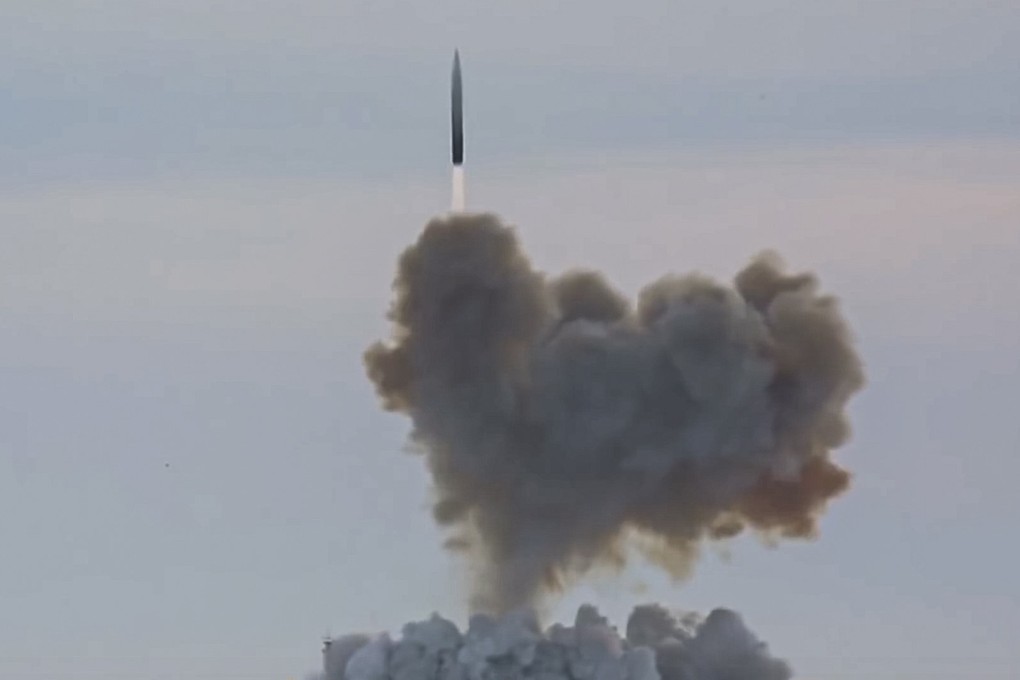 Russia launches its first Avangard hypersonic missile from the Dombarovsky position area in December 2018. Photo: Russian Defence Ministry Press Service via EPA-EFE