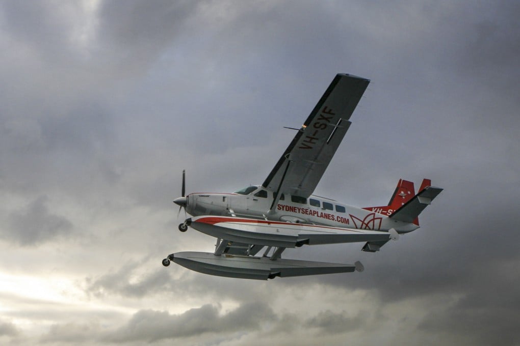 A Cessna Caravan owned by Sydney Seaplanes takes off from Rose Bay in Australia on June 16, 2008. Siam Seaplane plans to use the same model in passenger flights around the Gulf of Thailand later in 2022. Photo: Getty Images