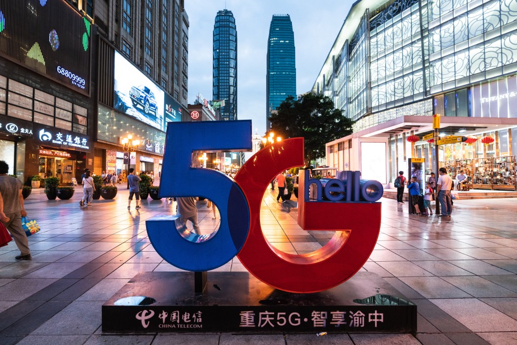 China Mobile, China Unicom and China Telecom launched their commercial 5G services on the mainland in 2019. Photo: Shutterstock